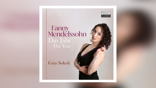 Album-Cover: Gaia Sokoli spielt Klaviersonaten von Fanny Mendelssohn