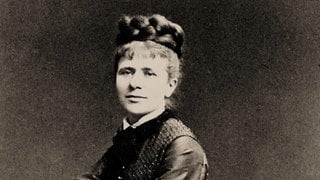 Porträt der Pianistin, Komponistin und Musikforscherin Marie Jaëll (1846-1925). Datum unbekannt.