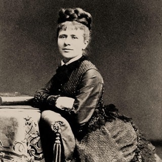 Porträt der Pianistin, Komponistin und Musikforscherin Marie Jaëll (1846-1925). Datum unbekannt.