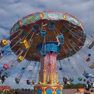 Kettenkarussell auf der Wiesn 2024