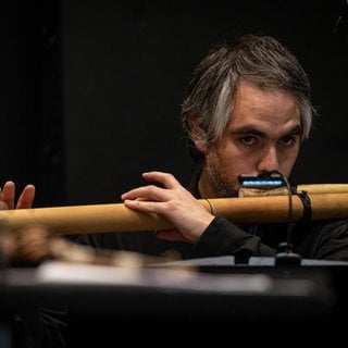 Marcelo Gonzalez vom Ensemble Mazela