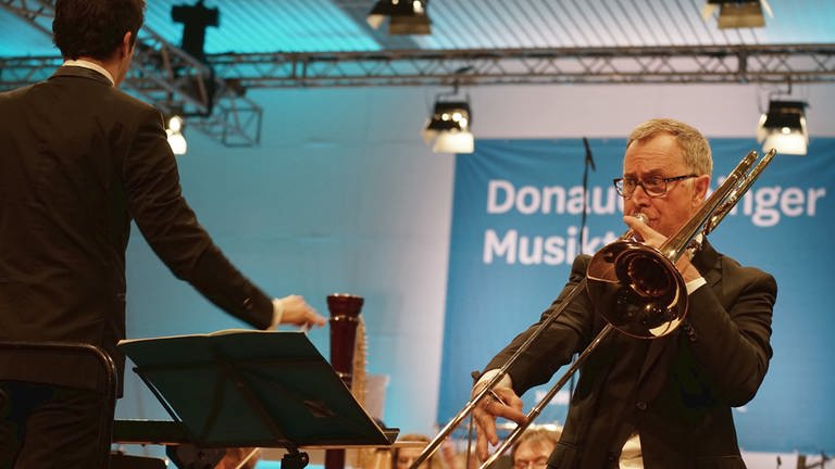 Abschlusskonzert der Donaueschinger Musiktage 2016 mit Mike Svoboda (Posaune)