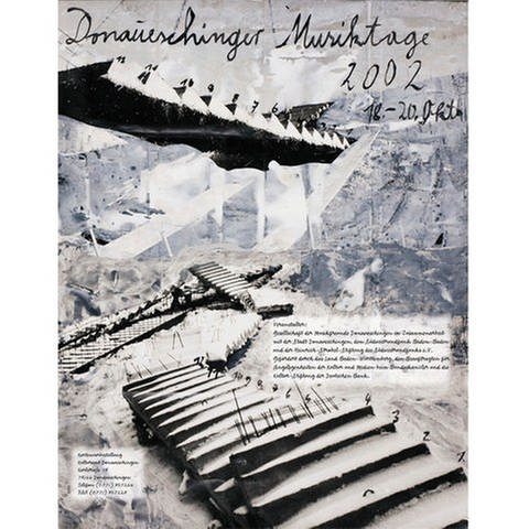 Donaueschinger Musiktage - Plakat 2002 - Anselm Kiefer