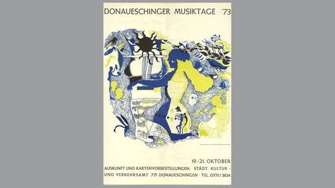 Donaueschinger Musiktage - Plakate 1973 - Jorge Castillo