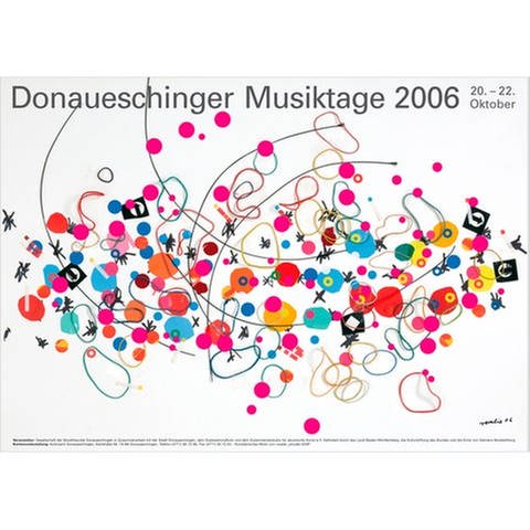 Donaueschinger Musiktage - Plakat 2006 - von Rosalie