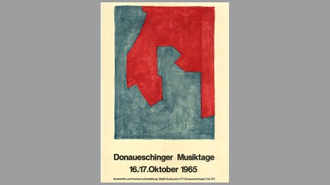 Donaueschinger Musiktage - Plakat 1965 - Serge-Poliakoff
