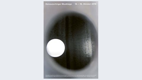 Plakat der Donaueschinger Musiktage 2016