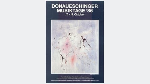 Donaueschinger Musiktage - Plakat 1986 - Charly Banana