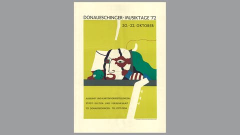 Donaueschinger Musiktage - Plakate 1972- Karl Korab