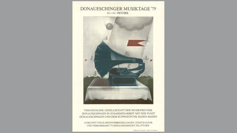 Donaueschinger Musiktage - Plakate 1979 - Alois Janak