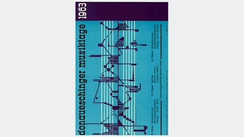 Donaueschinger Musiktage - Plakat 1963