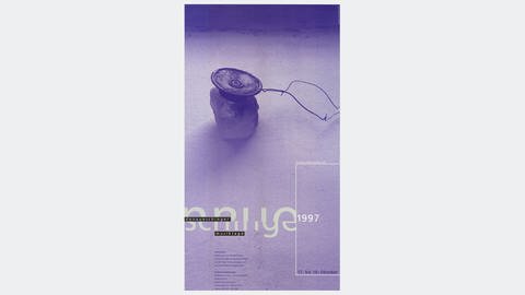 Plakat von	Rolf Julius, 1997