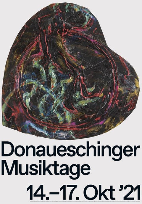 Plakat der Donaueschinger Musiktage 2021
