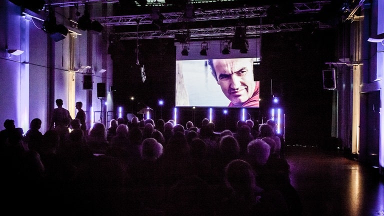 Eine Filmvorführung gab es auch noch: Thomas von Steinaeckers "Luigi Nono – Der Klang der Utopie".