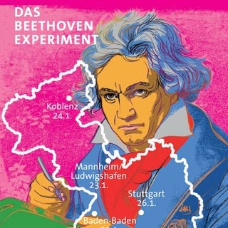 Plakatmotiv Beethoven-Experiment