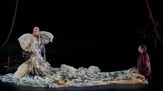 Szenenbilder Wagners "Tristan und Isolde" 2024 - Inszenierung von Thorleifur Örn Arnarsson 2024 