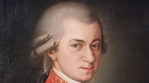 Der Komponist Wolfgang Amadeus Mozart