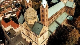 Luftaufnahme Dom zu Speyer