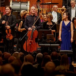 Eliahu Inbal, das Ludwig Trio und das SWR Symphonieorchester