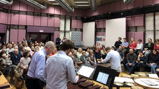 Offene Probe mit Mitgliedern des SWR Symphonieorchesters im SWR Funkstudio in Stuttgart
