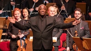 Pianist und Dirigent Wayne Marshall und das WDR Funkhausorchester