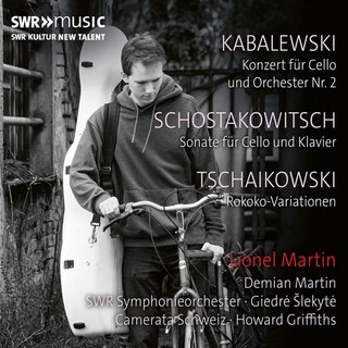 Cover der neuen CD von Lionel Martin mit dem SWR Symphonieorchester