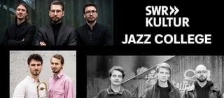 SWR Kultur Jazz College - Collage der drei Bands aus Mainz, Mannheim und Stuttgart