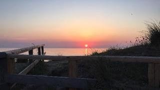 Sonnenuntergang auf Sylt