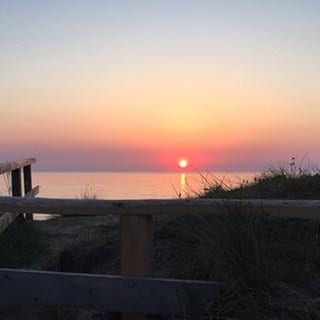 Sonnenuntergang auf Sylt