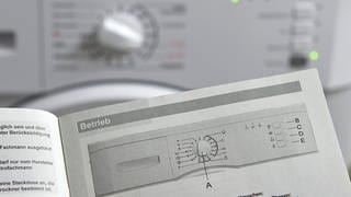 Gebrauchsanweisung für eine Waschmaschine: Viele Geräte haben mehr Funktionen, als wir tätsächlch nutzen. Verbraucher*innen wünschen sich aber Produkte, die simpel zu bedienen und zu reparieren sind.