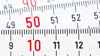 Zollstock: Maßeinheiten wie der Meter sind genau definiert