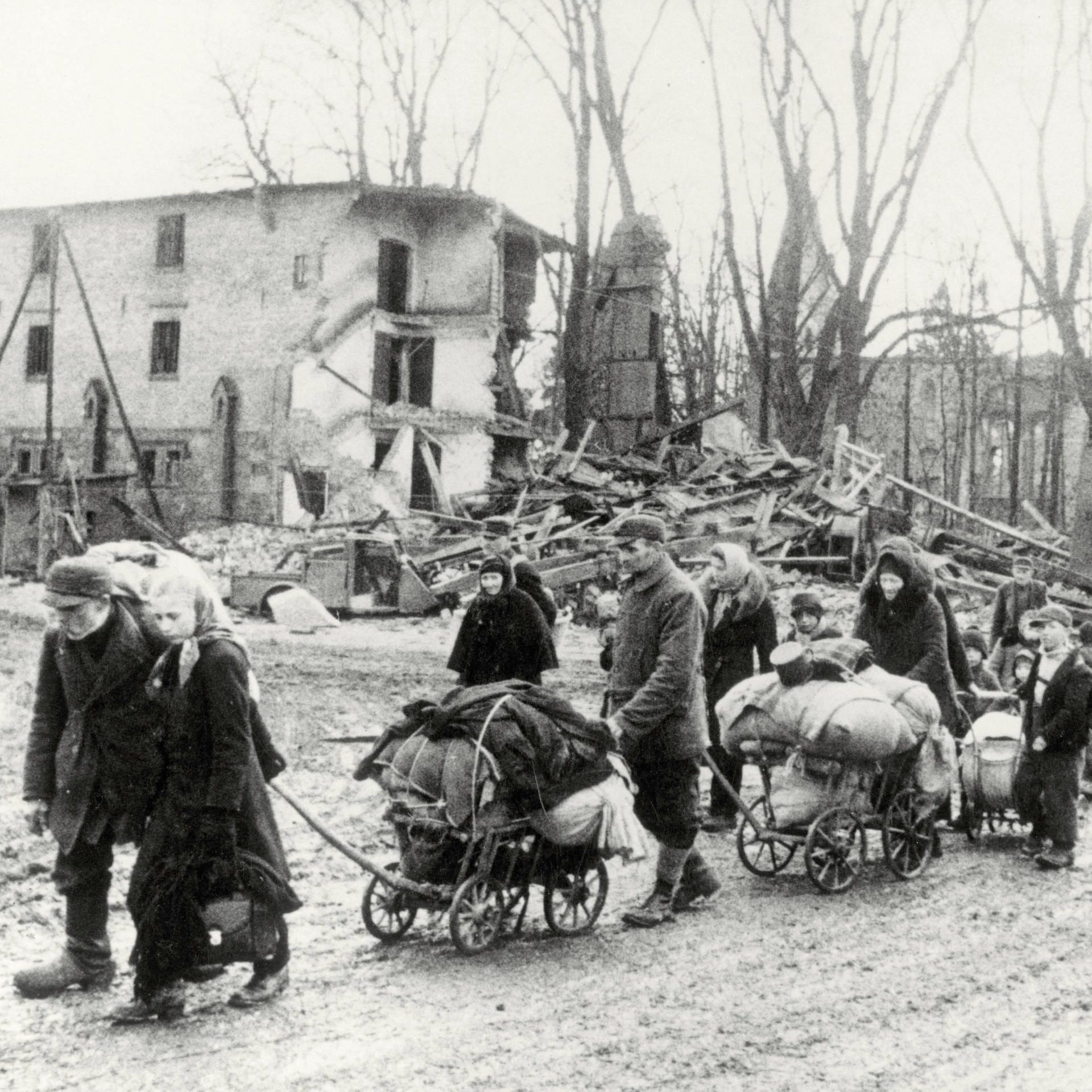 Fluchtpunkt Deutschland – Vom Kriegsende bis zum Asylkompromiss | Archivradio-Gespräch