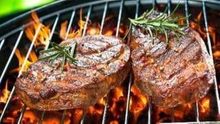 steak auf grill