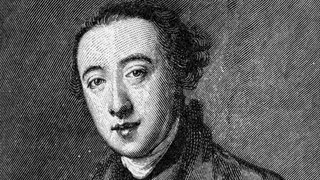 Horace Walpole, war Politiker, Schriftsteller und Cousin von Lord Nelson