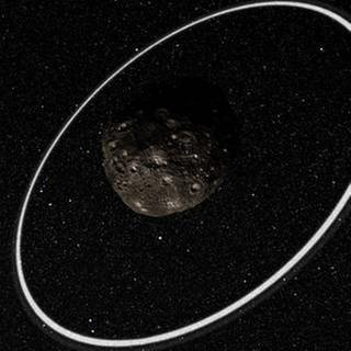 Asteroid mit Ringen