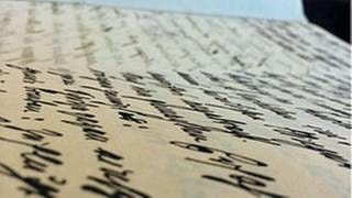ein altes handschriftliches Dokument