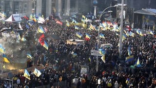 Aufstände in Kiew, Ukraine, 2013