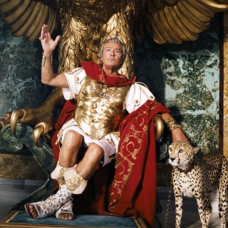 Alain Delon als Julius Caesar im Film "Asterix bei den Olympischen Spielen" (2008)