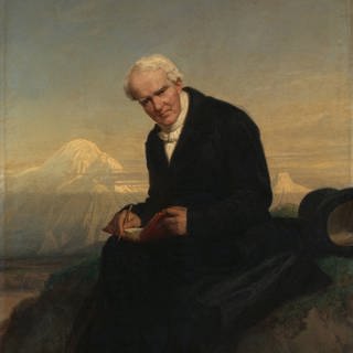 Baron Alexander von Humboldt (1769–1859), Maler Julius Schrader
