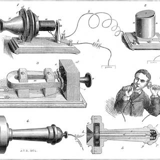 Das Telefonsystem von Alexander Graham Bell