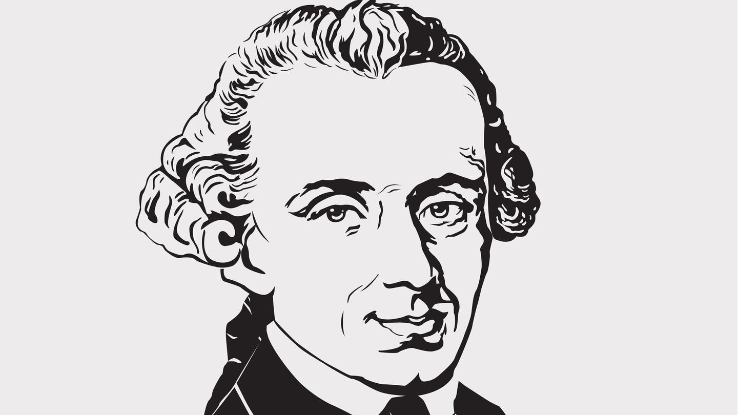 Porträt Immanuel Kants
