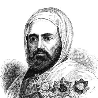 Abd el-kader 1808 - 1883, algerischer Freiheitskämpfer