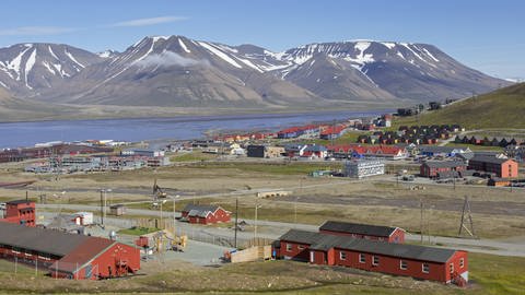 Longyearbyen im Sommer