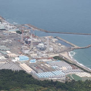 Luftaufnahmen von Fukushima