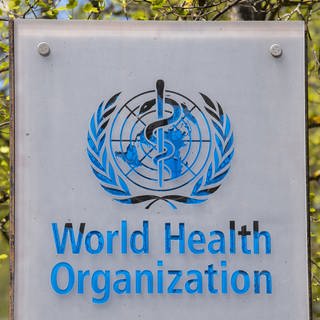 Logo der Weltgesundheitsorganisation (WHO).