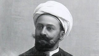 Max Freiherr von Oppenheim (1860 - 1946) in Orientalischer Tracht in Kairo