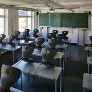 Leeres Klassenzimmer