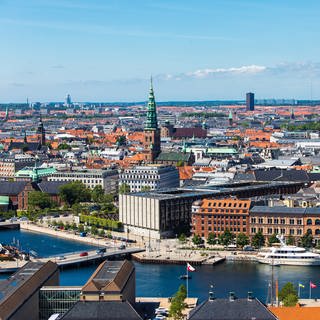 Die Dächer von Kopenhagen