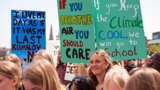 Demo gegen Klimawandel