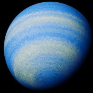 Künstlerische Darstellung des Exoplaneten HD 189733 b